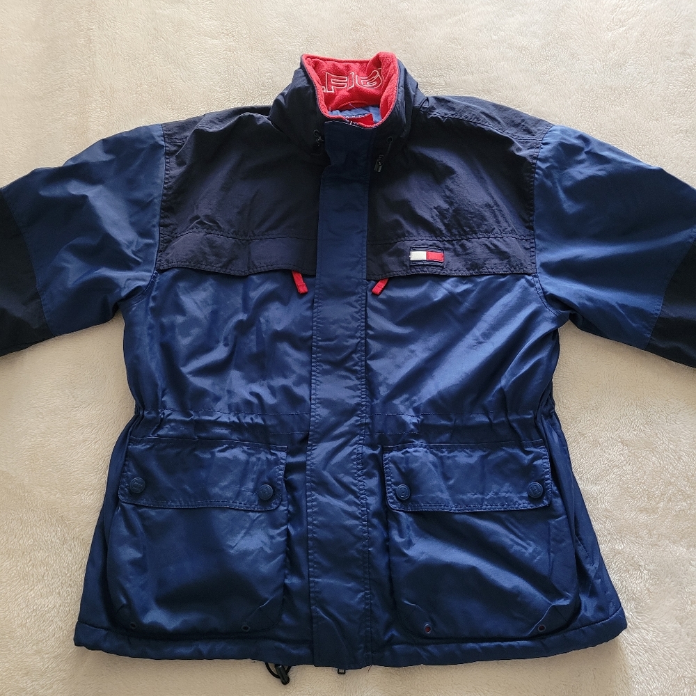 Vintage 90s Tommy Hilfiger Jacket, Men's Size Large - Picture 14 of 16
